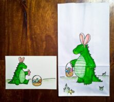 Dragons say Happy Easter – Instagram